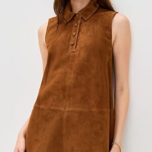 FRAME The Suede City Shift Dress