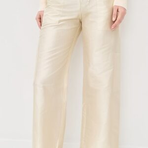 The Taffeta Drawstring Cargo Pants