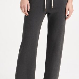THE GREAT. The Wide Leg Cropped Sweatpants