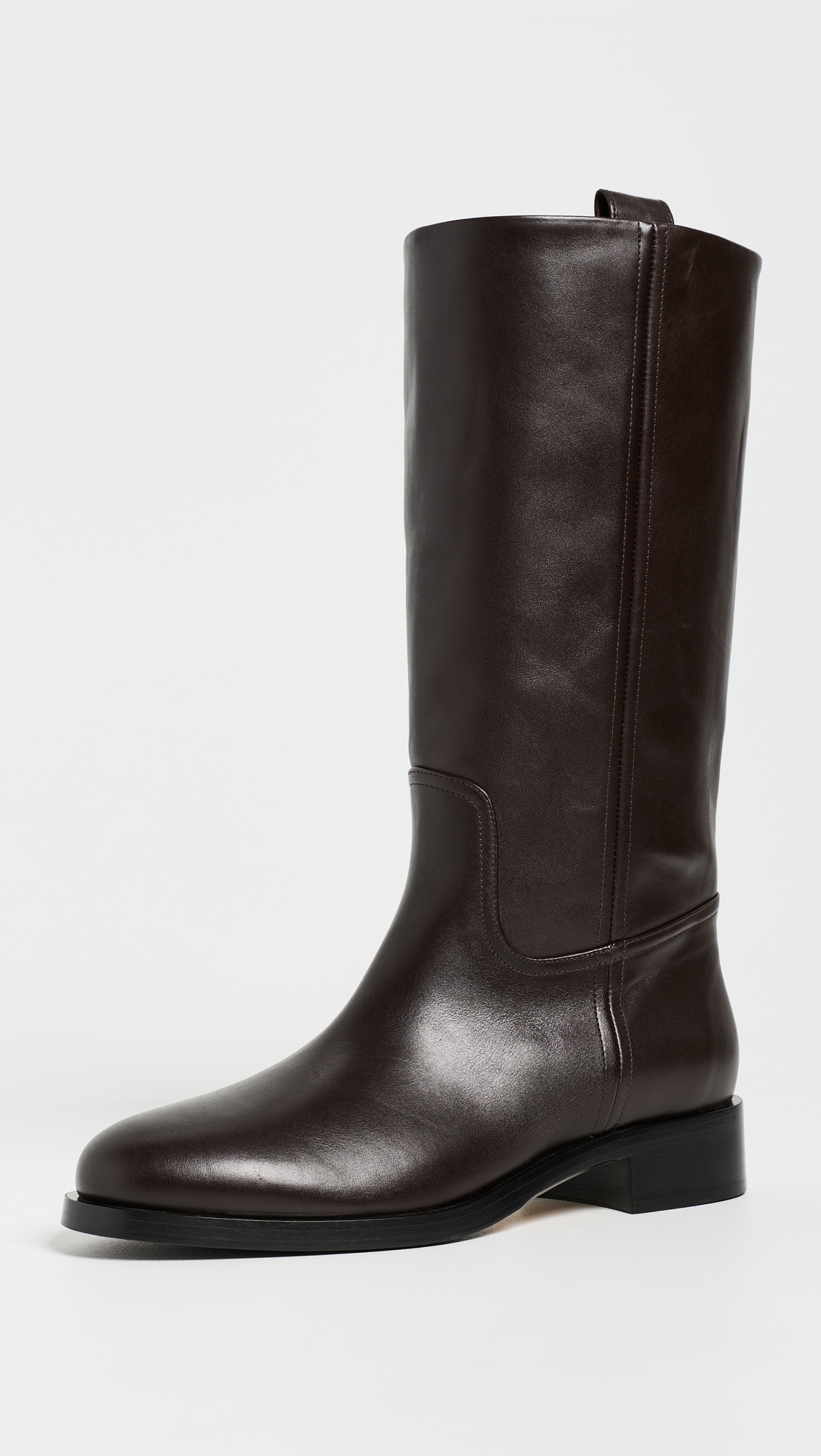 AEYDE Theo Leather Knee-High Boots