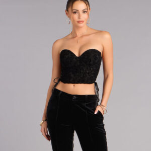 Windsor Tied to Temptation Lace Bustier Tied to Temptation Lace Bustier