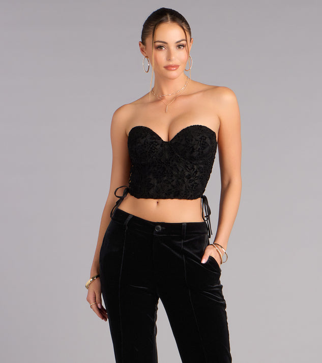 Windsor Tied to Temptation Lace Bustier