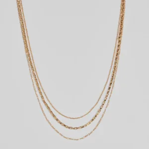 Timeless Charm Layered Chain Necklace
