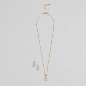 Windsor Timeless Glam Cubic Zirconia Necklace And Earrings Set Timeless Glam Cubic Zirconia Necklace And Earrings Set