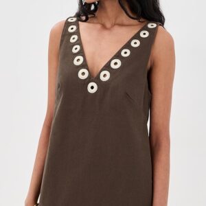 ALÉMAIS Tobe Denim Mini Dress