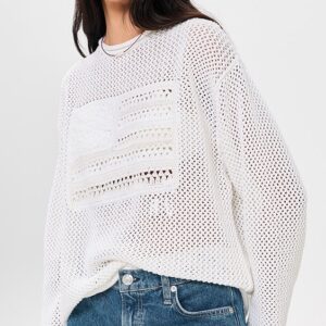 Tonal Flag Sweater