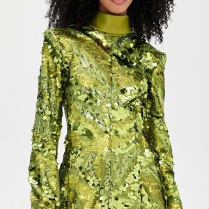 AKNVAS Toni Sequin Cocktail Dress