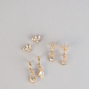 Too Cute To Choose Earring Three Pack