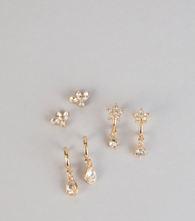 Windsor Too Cute To Choose Earring Three Pack