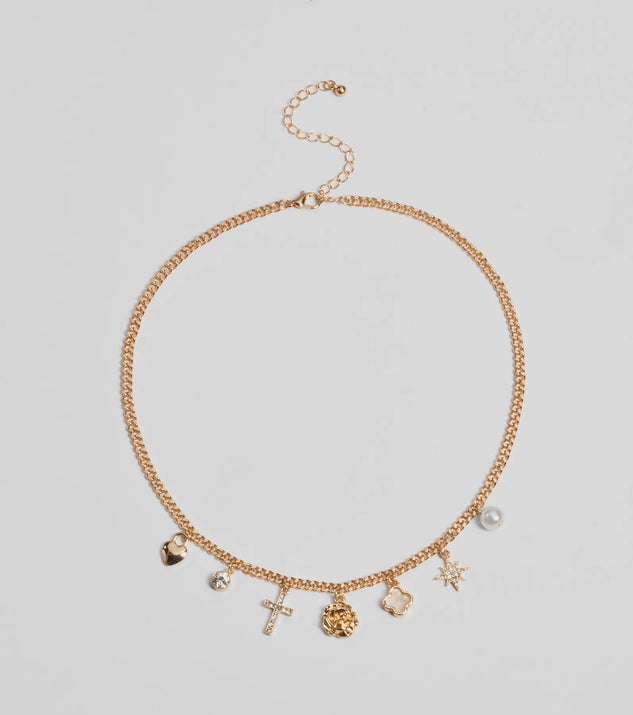 Windsor Touch Of Chic Charm Pendant Necklace