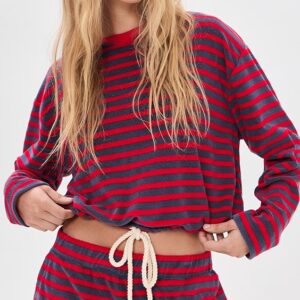 Madewell Towel Terry Tie Waist Top