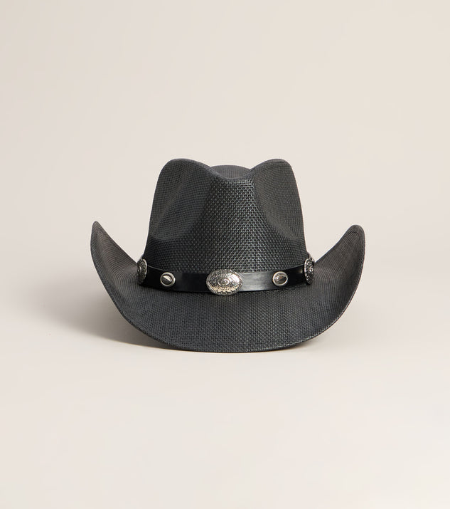 Windsor Trendy Attitude Straw Cowboy Hat