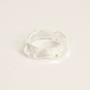 Trendy Shine Clear Bangle Bracelet