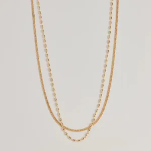 Windsor Trendy Sleek Layered Chain Necklace Set Trendy Sleek Layered Chain Necklace Set
