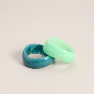 Windsor Trendy Style Resin Bangle Bracelet Set Trendy Style Resin Bangle Bracelet Set