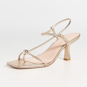 Loeffler Randall Triana Strappy Mid-Heel Sandals with Ball