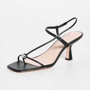 Loeffler Randall Triana Strappy Mid Heel Sandals With Ball