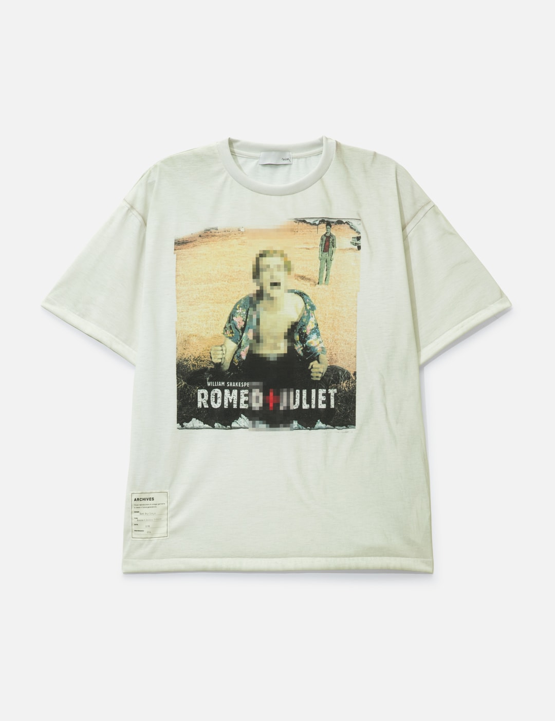 TOLQ Trompe L'Oeil Mosaic T-Shirt