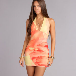 Windsor Tropic Heat Floral Mini Dress Tropic Heat Floral Mini Dress