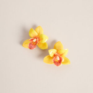 Tropical Soiree Flower Earrings