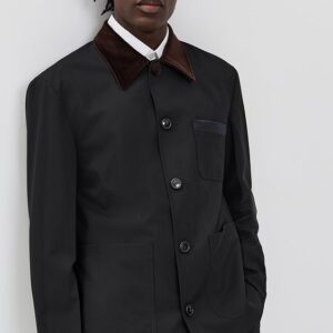 Marni Tropical Wool Workwear Jacket Tropical Wool Workwear Jacket