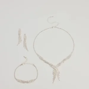 Windsor Twist Of Fate Rhinestone Jewelry Set