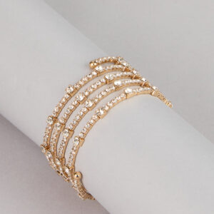 Windsor Twist of Glam Rhinestone Coil Bracelet Twist of Glam Rhinestone Coil Bracelet