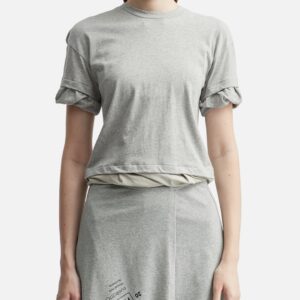pushBUTTON Twisted Fitted Top Twisted Fitted Top