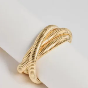 Twisted Snake Chain Metal Bracelet