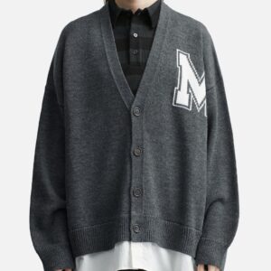 MM6 Maison Margiela Two-in-one Knit Cardigan