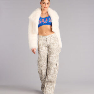 Ultra Game NFL Buffalo Bills Crop Tank Top