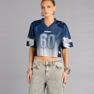 Ultra Game NFL Dallas Cowboys Mesh Crop Top