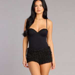 Undercover Chic Lace Trim Bodysuit