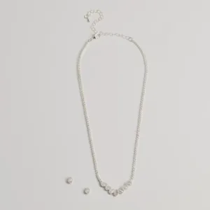 Unforgettable Luxe Cubic Zirconia Necklace Set