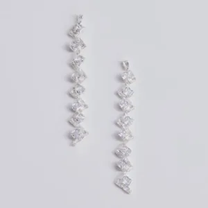 Unforgettable Luxe Rhinestone Linear Earrings