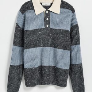 DUNST Unisex Chunky Rugby Sweater