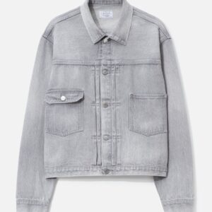 Unlikely Unlikely Time Travel Trucker Jacket Gray Denim Unlikely Time Travel Trucker Jacket Gray Denim