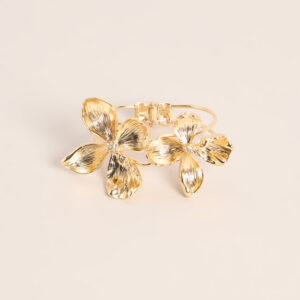 Vacation Souvenir Flower Cuff Bracelet