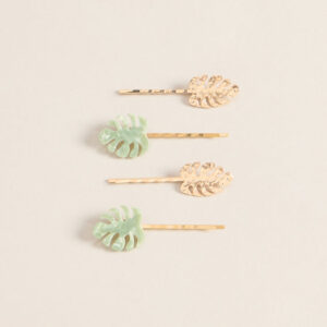 Windsor Vacay Vibe Leaf Bobby Pin Set Vacay Vibe Leaf Bobby Pin Set
