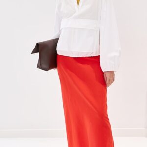 LE BOP Vanessa Linen Maxi Skirt