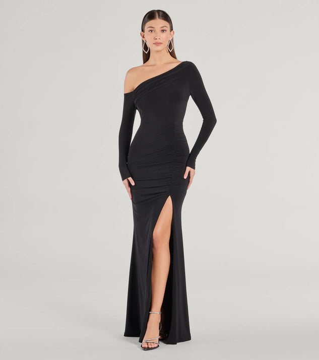 Windsor Vanessa One-Shoulder Mermaid Formal Dress