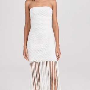 PQ Swim Vanessa Strapless Fringe Dress
