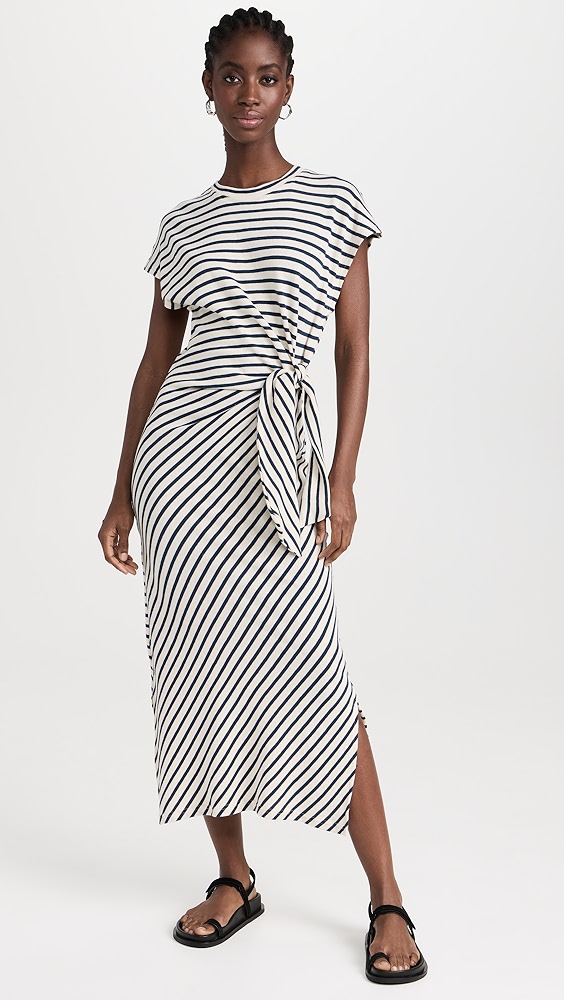 Apiece Apart Vanina Cinched Waist Dress