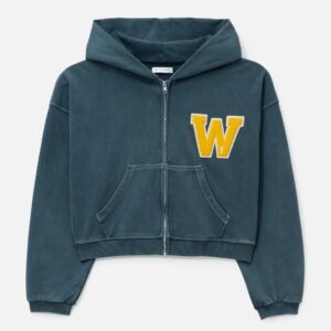 Warm Winter Days Varisty Zip Up Hoodie Varisty Zip Up Hoodie