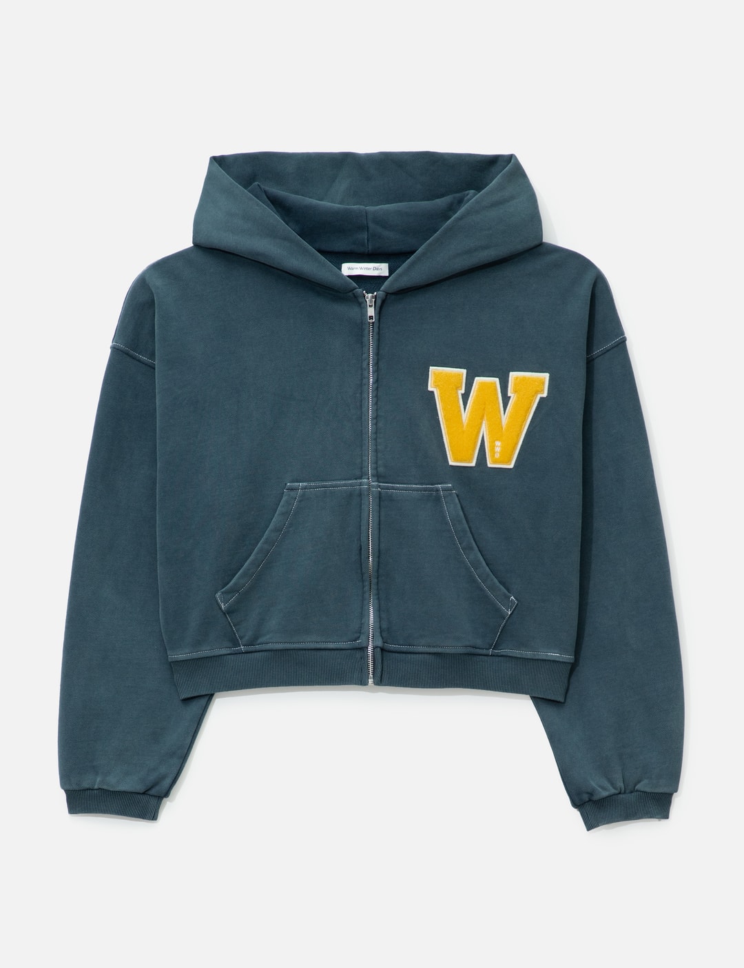 Warm Winter Days Varisty Zip Up Hoodie