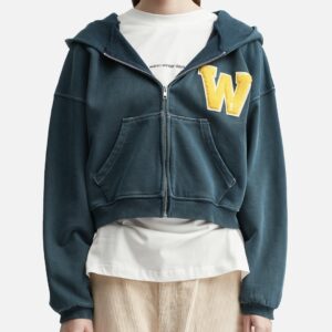 Warm Winter Days Varisty Zip Up Hoodie Varisty Zip Up Hoodie