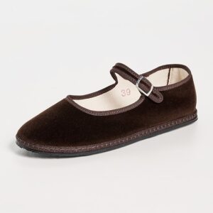 ViBi VENEZiA Velvet Mary Janes