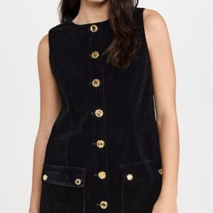 English Factory Velvet Mini Dress Velvet Mini Dress