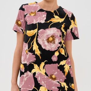 La DoubleJ Velvet Mini Swing Dress