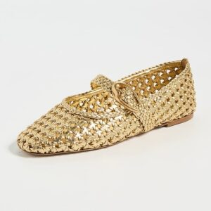 Larroudé Verona Macrame Flats